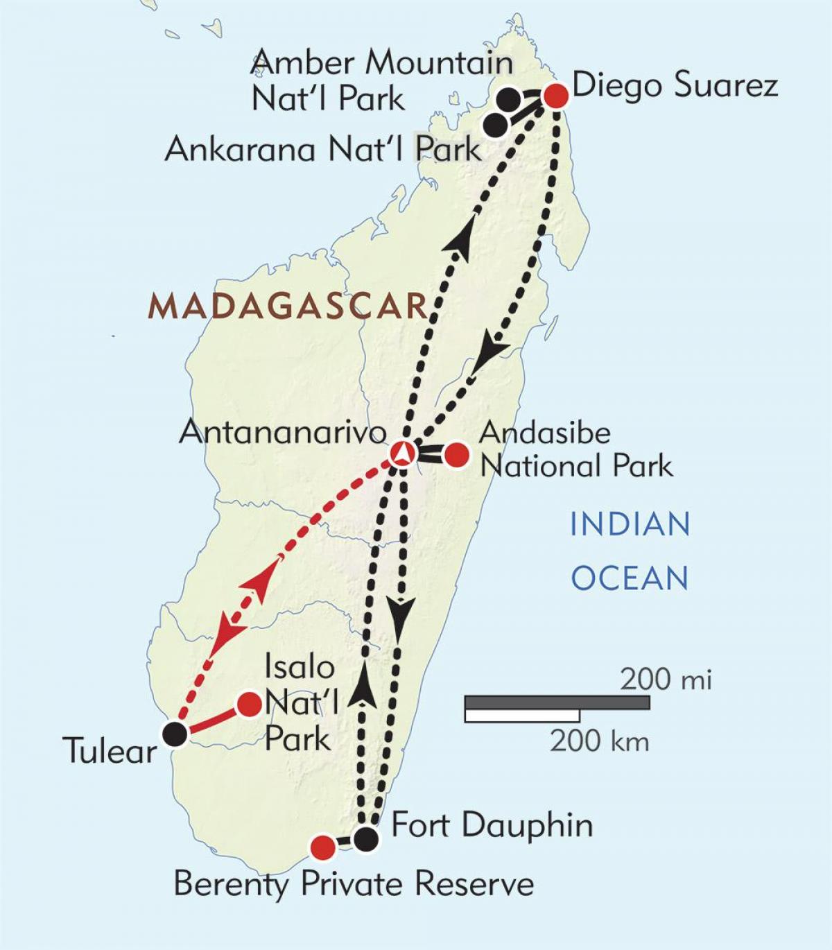 antananarivo Madagaskar hartë