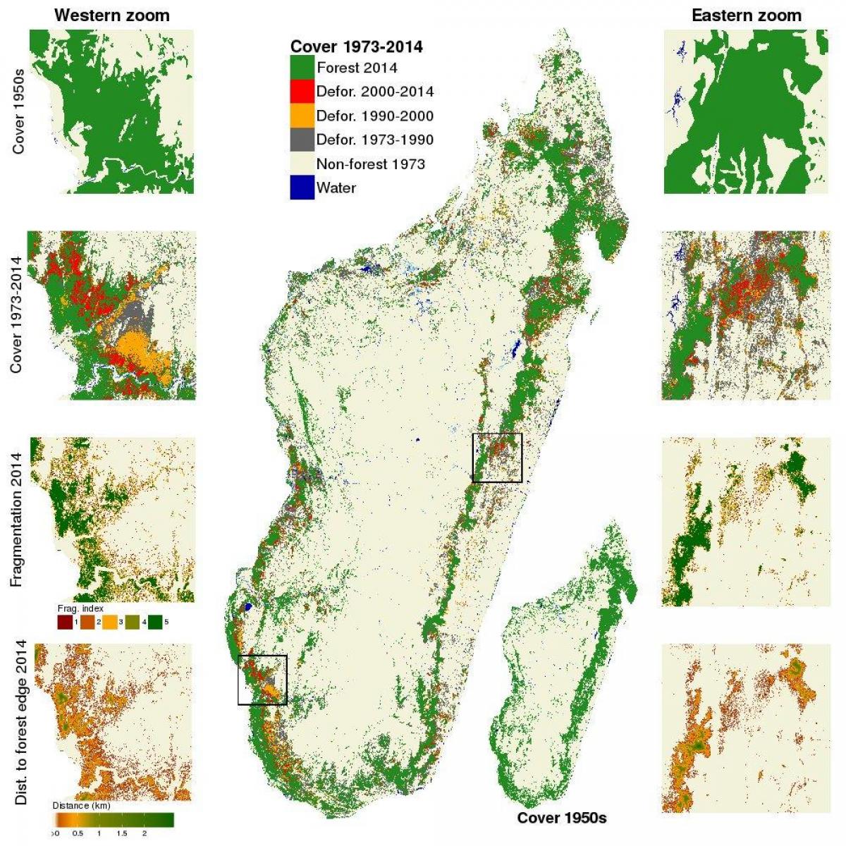 harta e Madagaskar shpyllëzimi