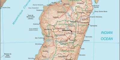 Madagaskar vend hartë